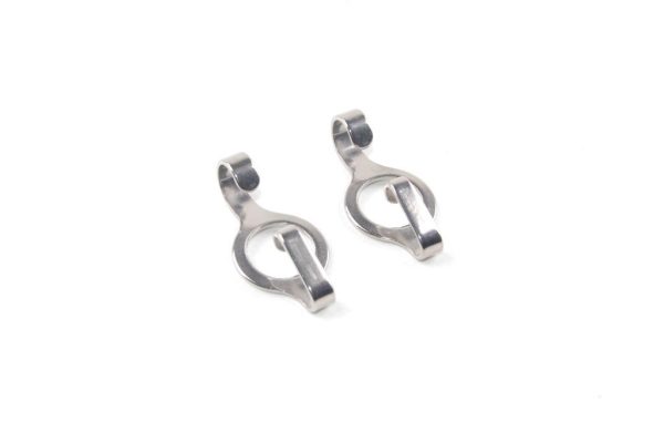 loose kink chain hooks stainless steel flat